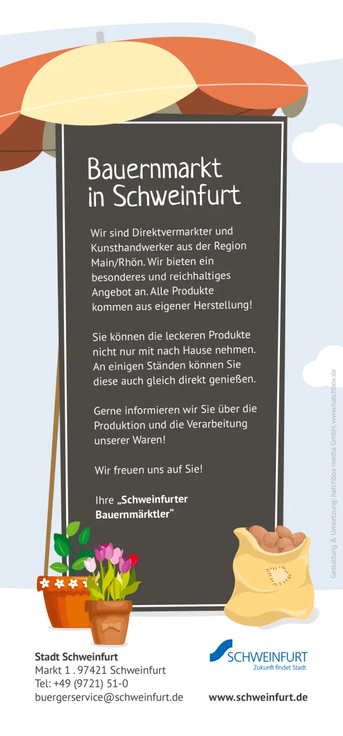 Sieben Äcker Hof - Flyer Bauernmarkt